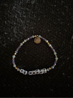 LWP LITTLE WORDS PROJECT BRACELET BE HAPPY